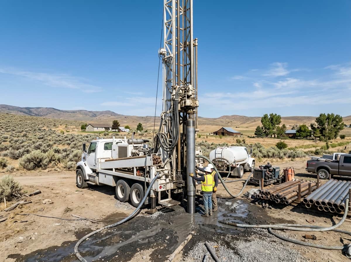 Water well drilling (new wells)